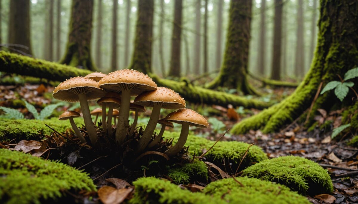 Après la pluie, combien de temps les champignons continuent-ils de pousser ?