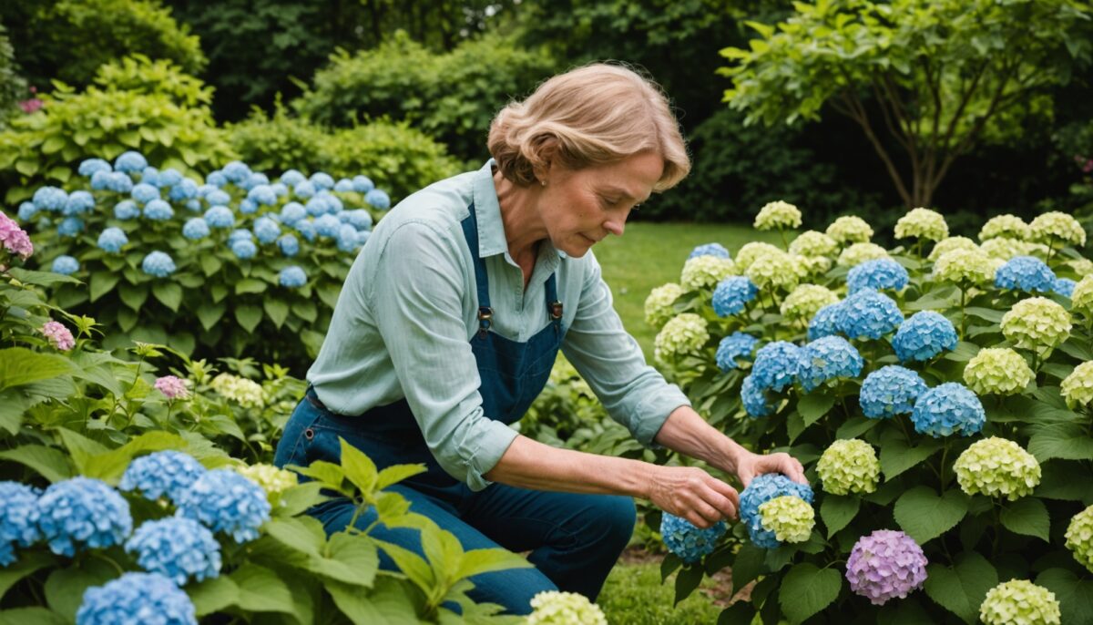 Doit-on tailler les fleurs fanées des hortensias en été ? Voici ce qu'il faut savoir !