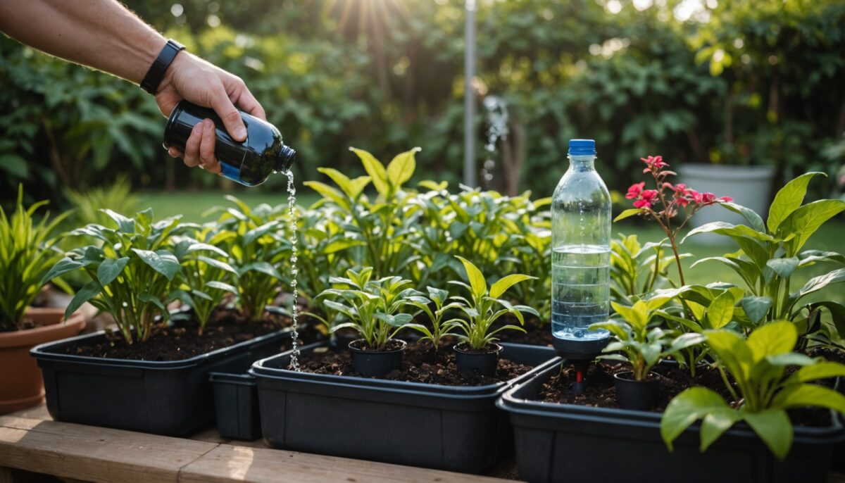 Créer un système de goutte à goutte simple et efficace avec une bouteille d'eau
