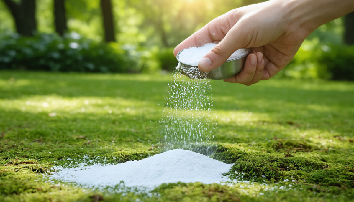 découvrez comment le bicarbonate de soude, une solution naturelle et efficace, peut vous aider à éliminer la mousse de votre pelouse et à garder un gazon sain et verdoyant.