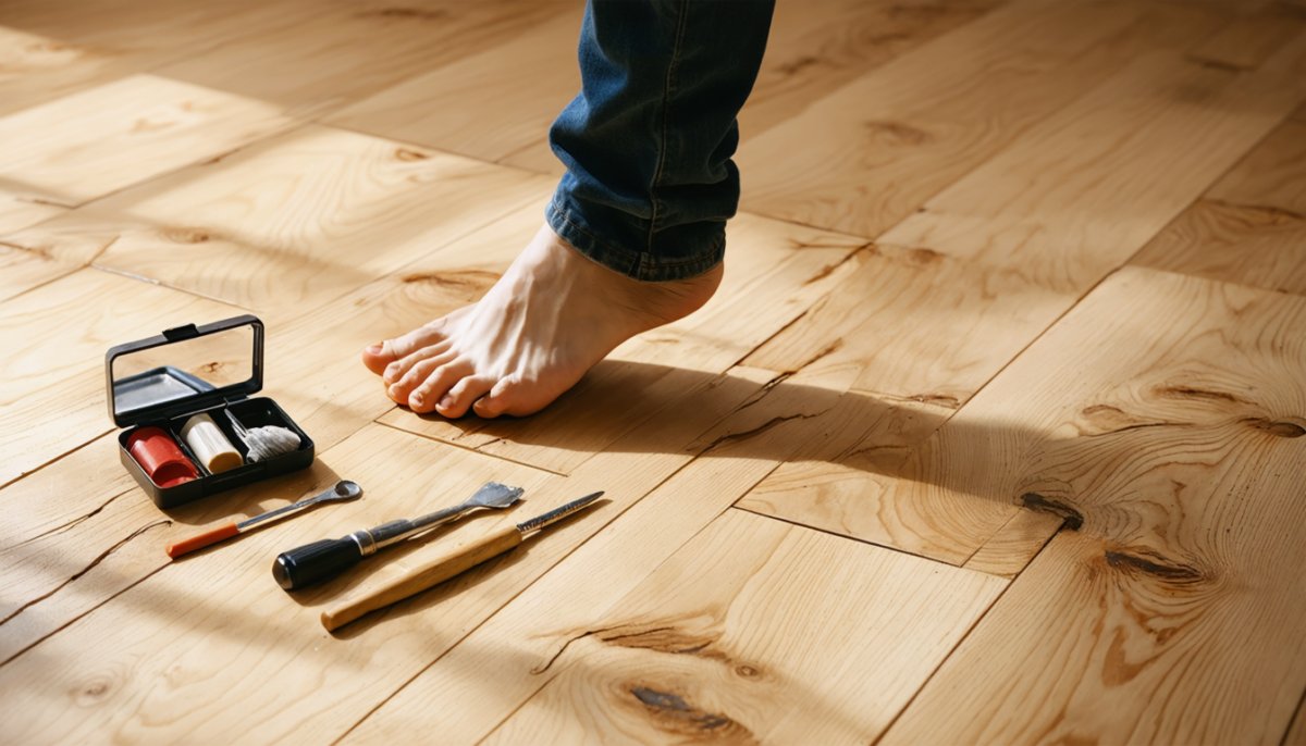 découvrez des astuces efficaces et des solutions pratiques pour réparer un parquet qui s'enfonce sous vos pas et retrouver un sol stable et confortable.